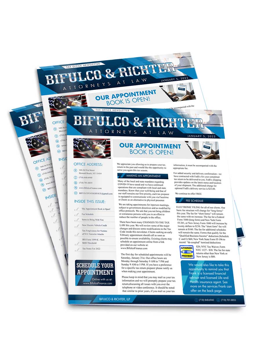 Bifulco & Richter | Winter Newsletter